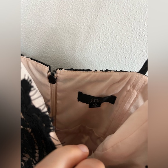 J Crew Lace Midi Sheath Dress, size 10 - Picture 3 of 4